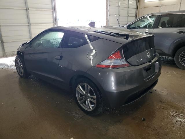 JHMZF1D66DS000944 - 2013 HONDA CR-Z EX GRAY photo 2