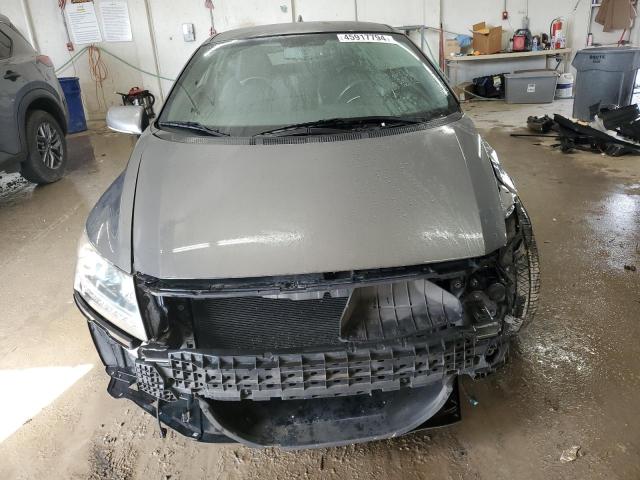 JHMZF1D66DS000944 - 2013 HONDA CR-Z EX GRAY photo 5