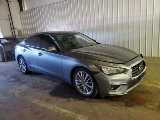 JN1EV7AR1JM434471 - 2018 INFINITI Q50 LUXE GRAY photo 4