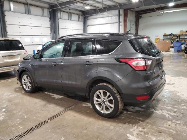 1FMCU9HD8JUD30827 - 2018 FORD ESCAPE SEL GRAY photo 2