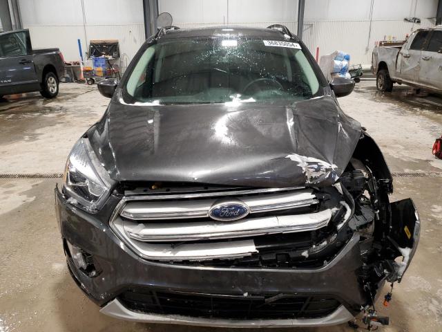 1FMCU9HD8JUD30827 - 2018 FORD ESCAPE SEL GRAY photo 5