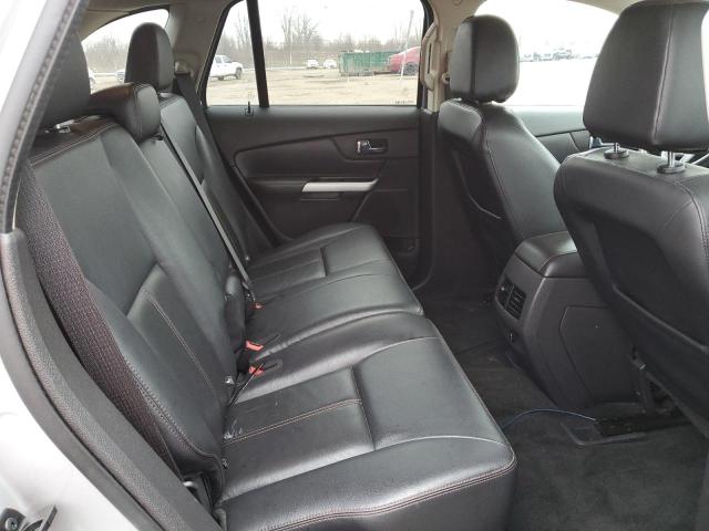 2FMDK4JC9EBA45497 - 2014 FORD EDGE SEL SILVER photo 11