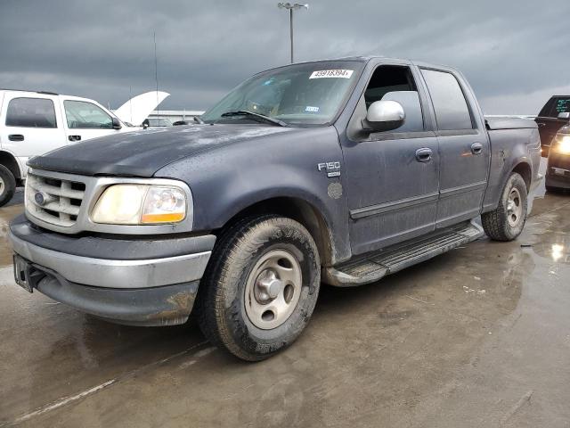 1FTRW07W11KE02910 - 2001 FORD F150 SUPERCREW GRAY photo 1