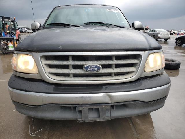 1FTRW07W11KE02910 - 2001 FORD F150 SUPERCREW GRAY photo 5