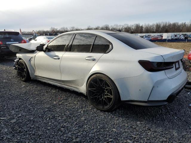 WBS43AY05RFT23854 - 2024 BMW M3 COMPETITION თეთრი ფოტო 2