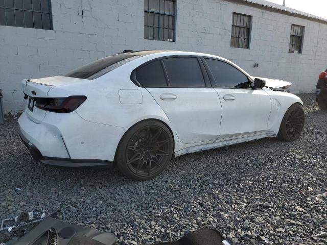 WBS43AY05RFT23854 - 2024 BMW M3 COMPETITION თეთრი ფოტო 3