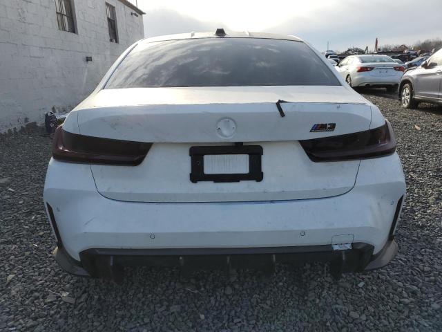 WBS43AY05RFT23854 - 2024 BMW M3 COMPETITION თეთრი ფოტო 6