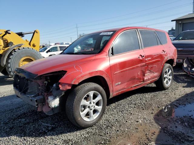 2T3YK4DV4AW008495 - 2010 TOYOTA RAV4 LIMITED RED photo 1