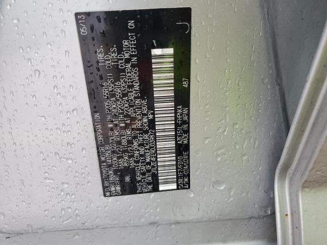 JTLZE4FE9DJ039872 - 2013 TOYOTA SCION XB 银色 照片 12