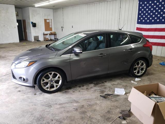 1FADP3N23DL176091 - 2013 FORD FOCUS TITANIUM GRAY photo 1