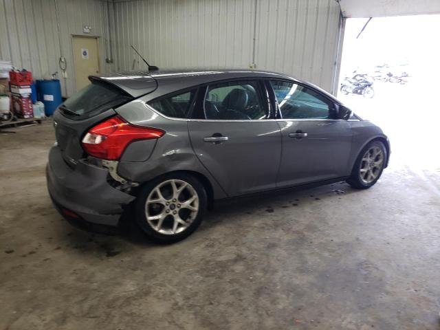 1FADP3N23DL176091 - 2013 FORD FOCUS TITANIUM GRAY photo 3