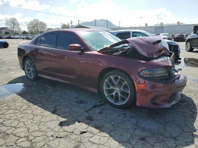 2C3CDXHG4LH167185 - 2020 DODGE CHARGER GT BURGUNDY photo 4