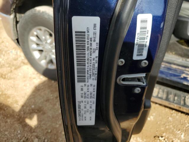 1C6RR7TT3ES253814 - 2014 RAM 1500 SLT BLUE photo 12