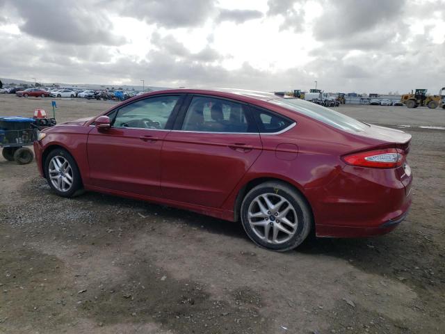 3FA6P0H79DR113495 - 2013 FORD FUSION SE RED photo 2