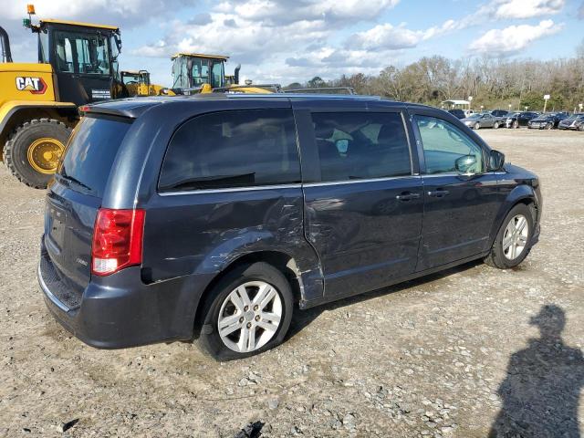 2C4RDGDG1DR772949 - 2013 DODGE GRAND CARA CREW BLUE photo 3