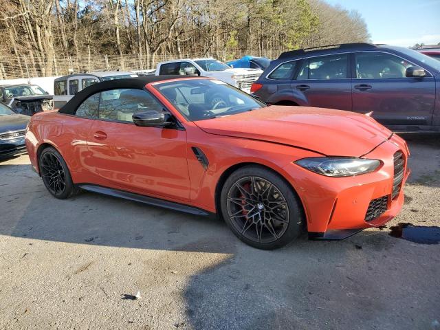 WBS33BA03RCP76190 - 2024 BMW M4 COMPETITION ORANGE photo 4