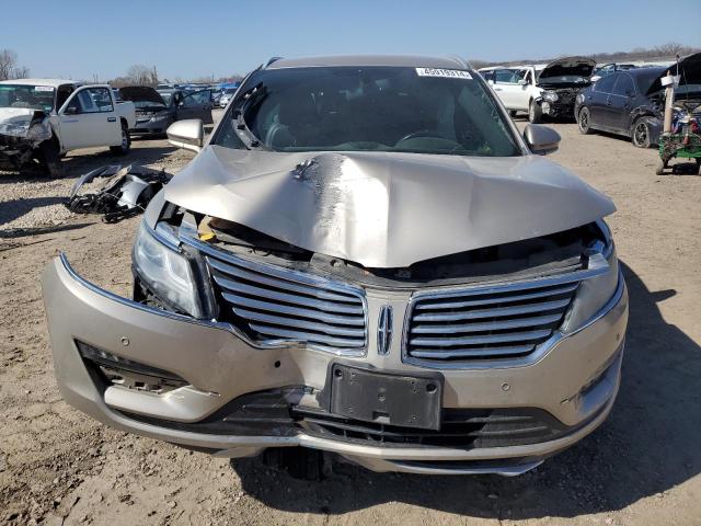 5LMTJ2AH4FUJ41688 - 2015 LINCOLN MKC GOLD photo 5