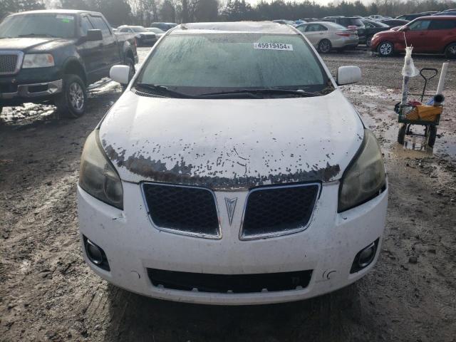 5Y2SP67059Z458168 - 2009 PONTIAC VIBE WHITE photo 5