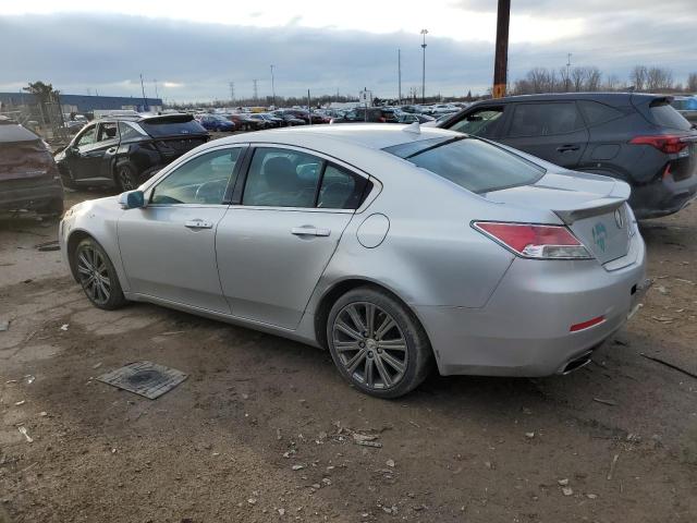 19UUA8F30DA018708 - 2013 ACURA TL SE SILVER photo 2