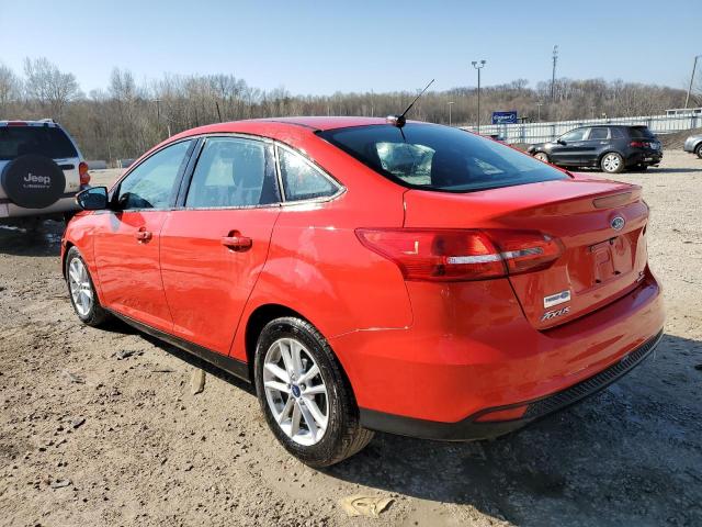 1FADP3F24FL244223 - 2015 FORD FOCUS SE RED photo 2