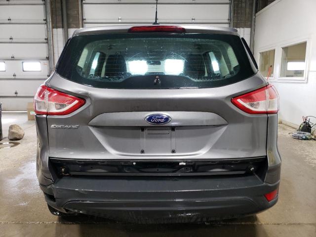 1FMCU0F70DUA53202 - 2013 FORD ESCAPE S GRAY photo 6