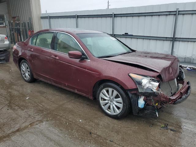 1HGCP2F85CA099366 - 2012 HONDA ACCORD EXL MAROON photo 4