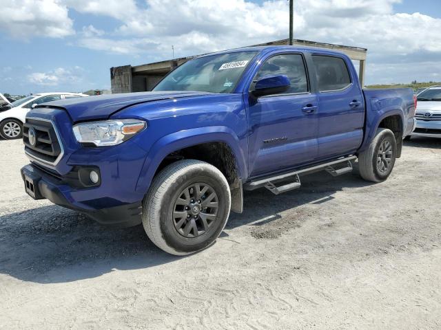 3TYCZ5AN6PT137238 - 2023 TOYOTA TACOMA DOUBLE CAB BLUE photo 1