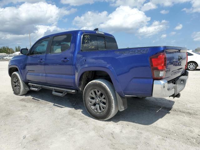 3TYCZ5AN6PT137238 - 2023 TOYOTA TACOMA DOUBLE CAB BLUE photo 2