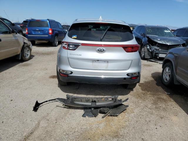 KNDPM3AC9N7956556 - 2022 KIA SPORTAGE LX SILVER photo 6