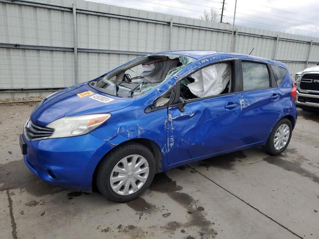 3N1CE2CPXEL404522 - 2014 NISSAN VERSA NOTE S BLUE photo 1