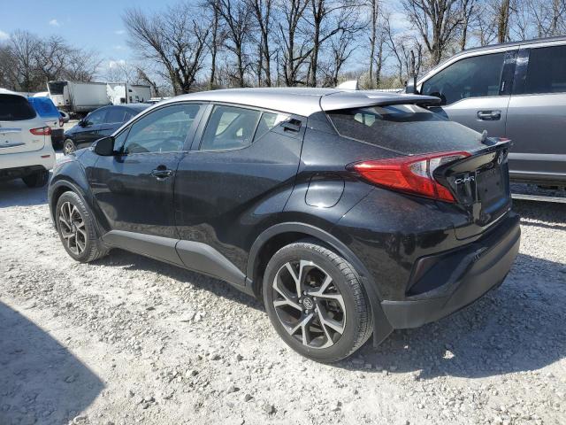 JTNKHMBX5L1069280 - 2020 TOYOTA C-HR XLE BLACK photo 2