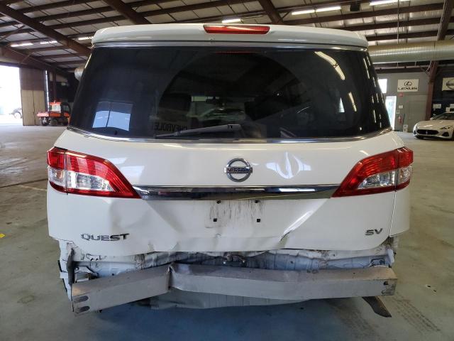 JN8AE2KP1G9156344 - 2016 NISSAN QUEST S WHITE photo 6