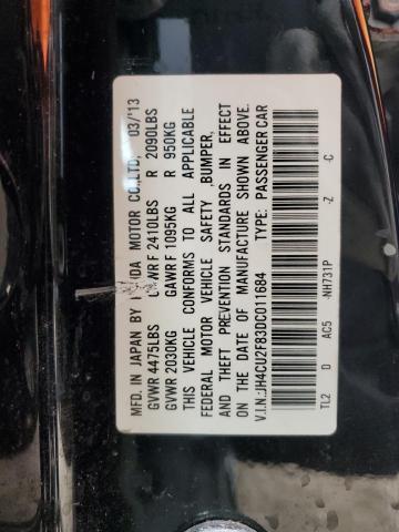 JH4CU2F83DC011684 - 2013 ACURA TSX SE BLACK photo 13