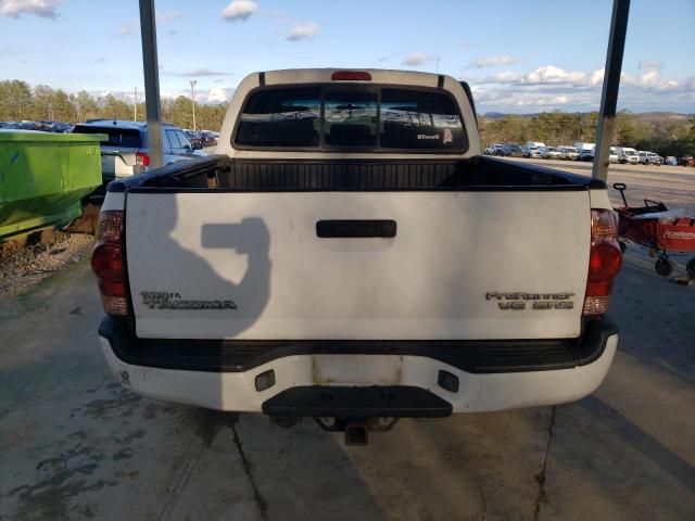 3TMJU62N76M016366 - 2006 TOYOTA TACOMA DOUBLE CAB PRERUNNER WHITE photo 6