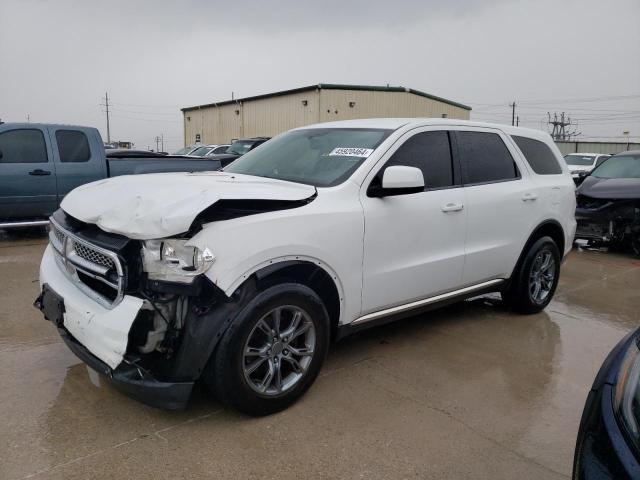 1C4RDHAGXDC679379 - 2013 DODGE DURANGO SXT WHITE photo 1