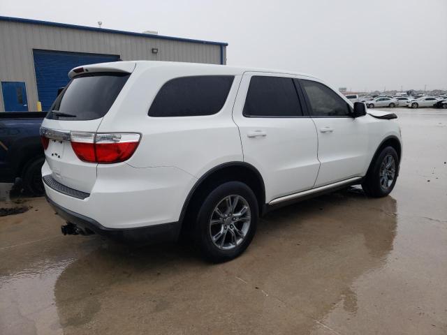 1C4RDHAGXDC679379 - 2013 DODGE DURANGO SXT WHITE photo 3