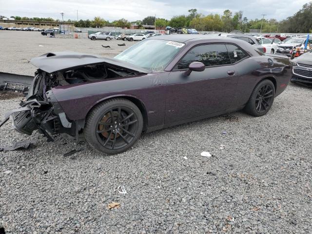 2C3CDZFJ0MH586517 - 2021 DODGE CHALLENGER R/T SCAT PACK PURPLE photo 1