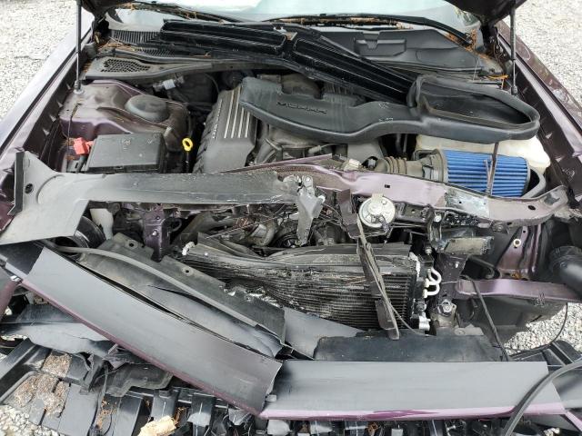 2C3CDZFJ0MH586517 - 2021 DODGE CHALLENGER R/T SCAT PACK PURPLE photo 11