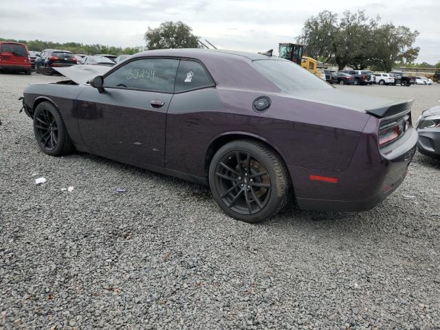 2C3CDZFJ0MH586517 - 2021 DODGE CHALLENGER R/T SCAT PACK PURPLE photo 2