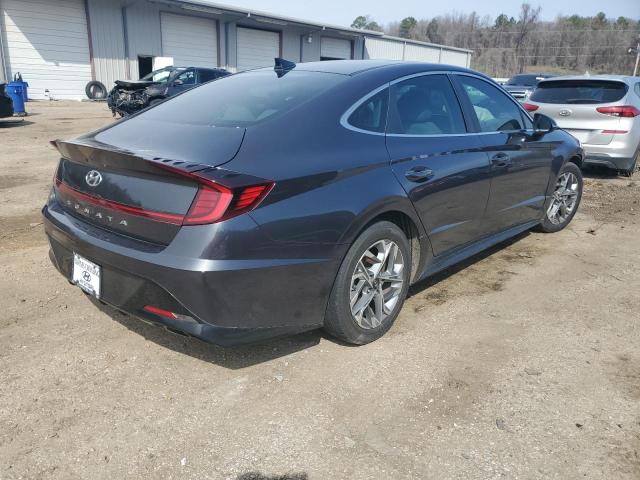 5NPEF4JA9LH053368 - 2020 HYUNDAI SONATA SEL BLACK photo 3