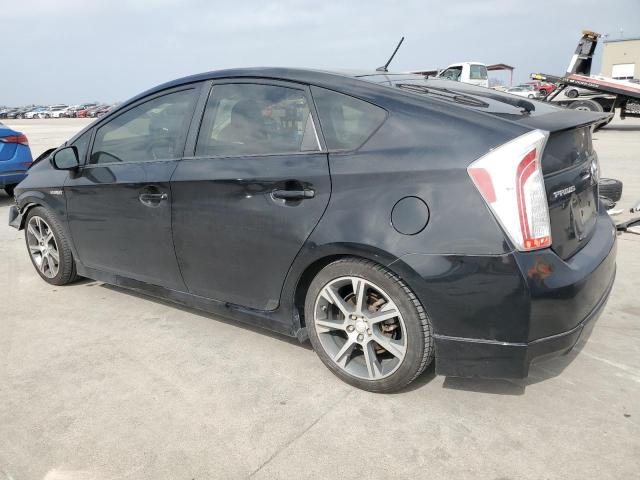 JTDKN3DU0C5510624 - 2012 TOYOTA PRIUS BLACK photo 2