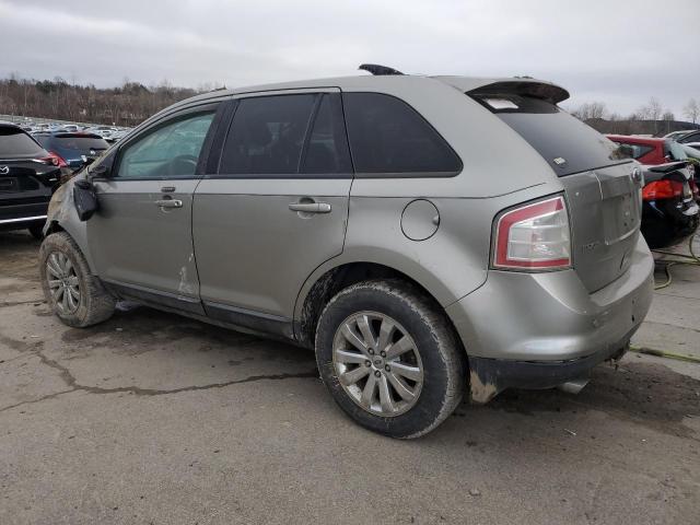 2FMDK38C18BA33333 - 2008 FORD EDGE SEL SILVER photo 2