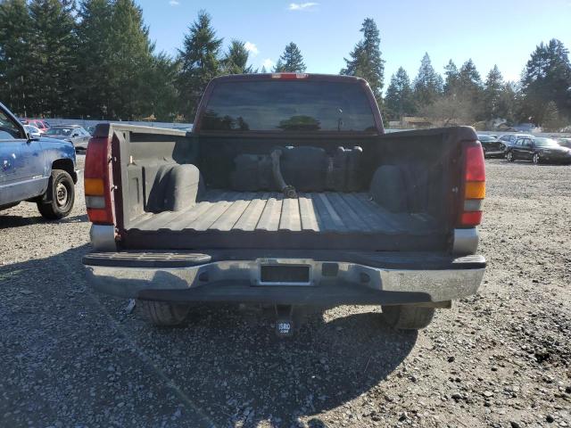 2GCEK19T921276560 - 2002 CHEVROLET SILVERADO K1500 BURGUNDY photo 6