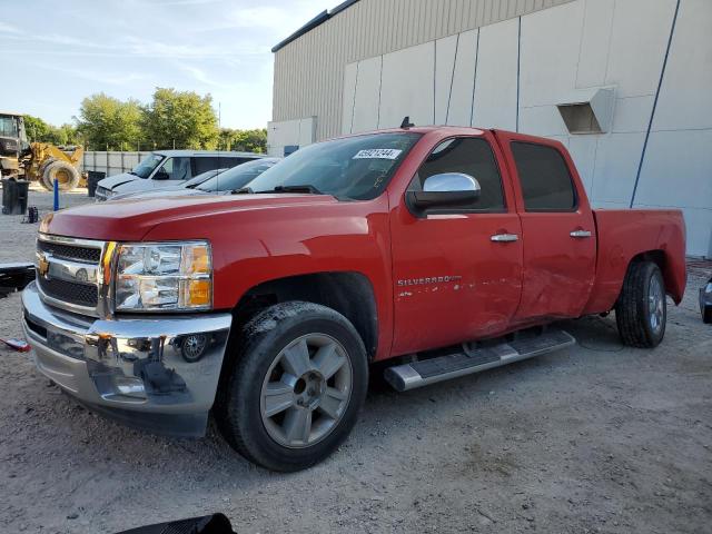 3GCPCSE07CG180295 - 2012 CHEVROLET SILVERADO C1500 LT RED photo 1