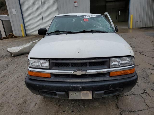 1GCCS1454YK269489 - 2000 CHEVROLET S TRUCK S10 WHITE photo 5