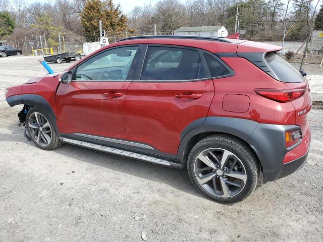 KM8K3CA59MU609836 - 2021 HYUNDAI KONA LIMITED RED photo 2