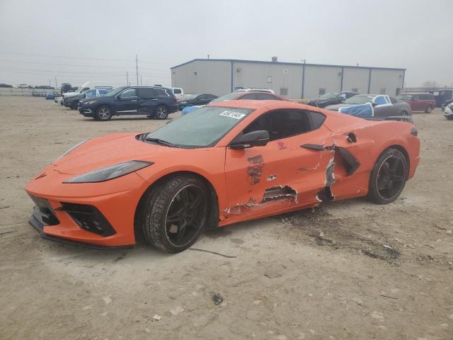 1G1Y62D4XL5110077 - 2020 CHEVROLET CORVETTE STINGRAY 1LT ORANGE photo 1
