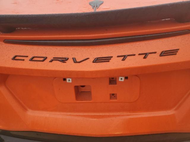 1G1Y62D4XL5110077 - 2020 CHEVROLET CORVETTE STINGRAY 1LT ORANGE photo 10