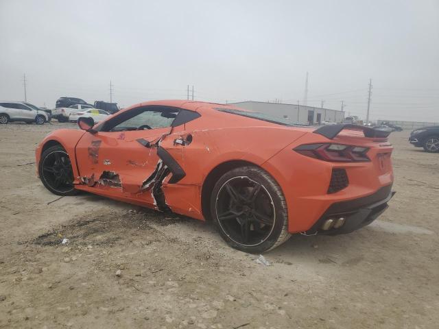 1G1Y62D4XL5110077 - 2020 CHEVROLET CORVETTE STINGRAY 1LT ORANGE photo 2