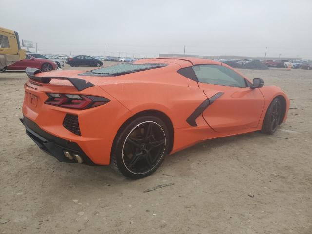 1G1Y62D4XL5110077 - 2020 CHEVROLET CORVETTE STINGRAY 1LT ORANGE photo 3